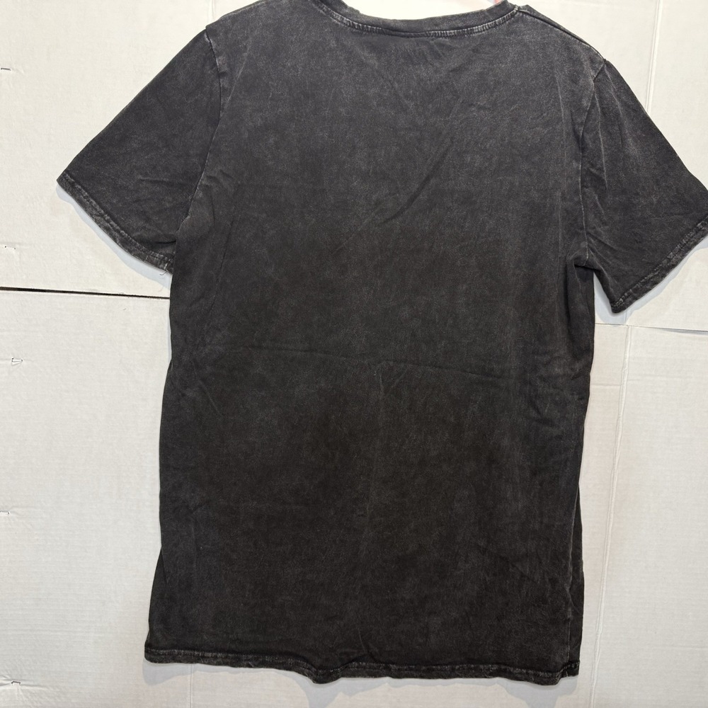 Post Malone Size Large Black Acid Wash Cowboy Dallas Tee Comfort Colors - Picture 8 of 10
